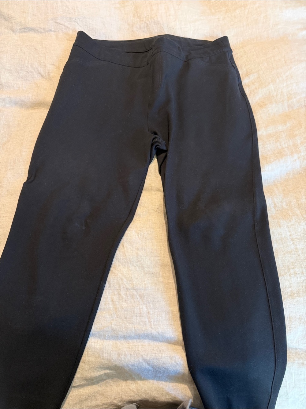 SPANX Black straight leg Shaping Pants